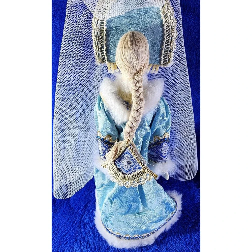 Vintage Russian Christmas~D'yed Moroz “Father Frost” & Snegurochka “Snow Maiden”